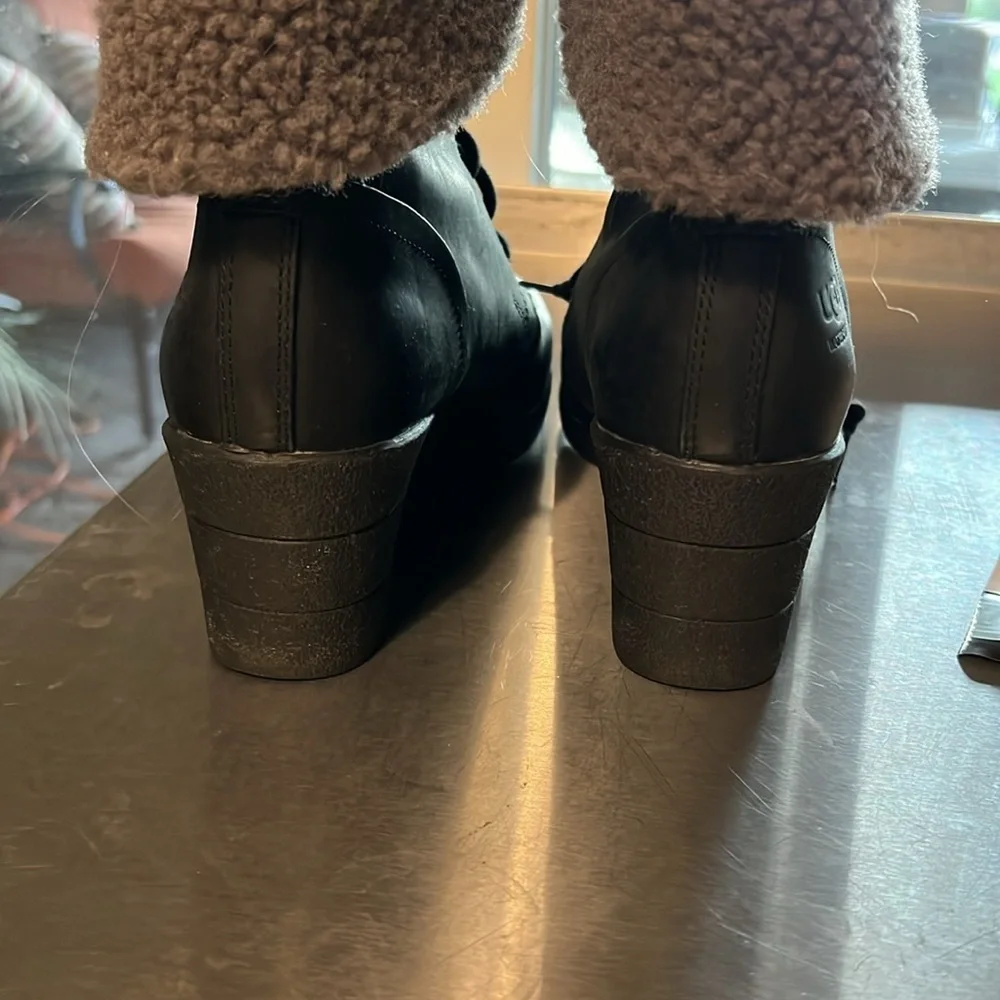 Ugg Fuzzy Wedge Shoes